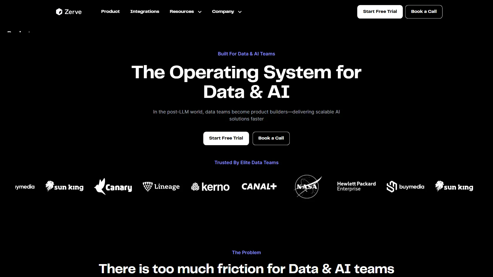 Screenshot or logo of Zerve AI tool