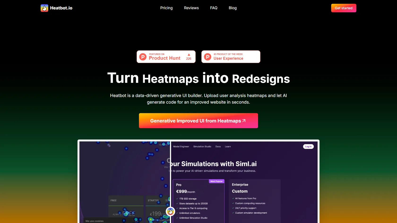 Screenshot or logo of Heatbot.io tool