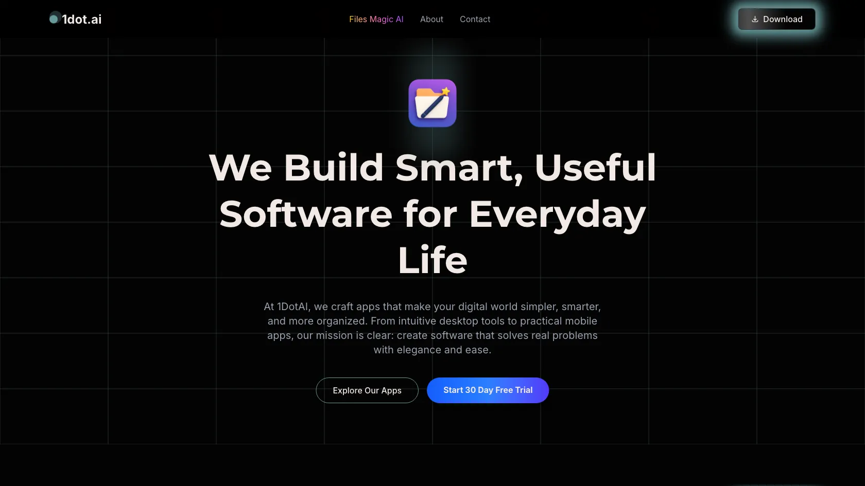 Screenshot or logo of 1dot.ai tool