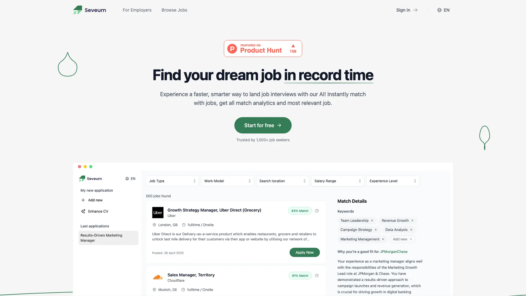 Screenshot or logo of Seveum tool