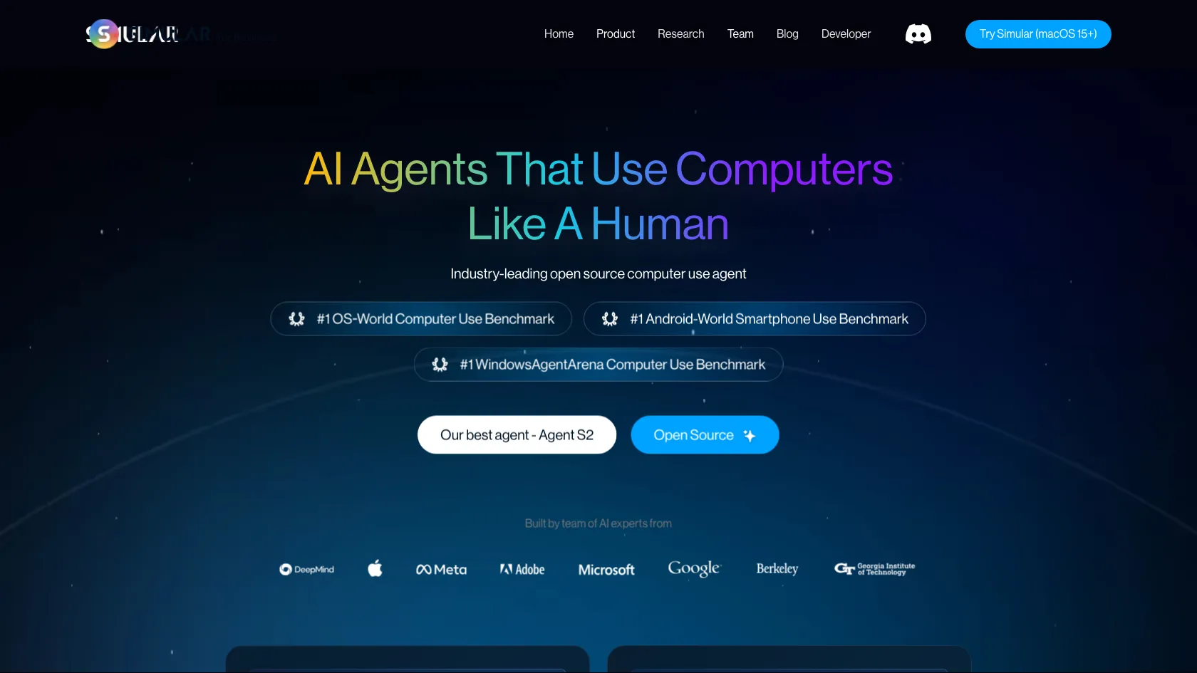 Screenshot or logo of Simular tool