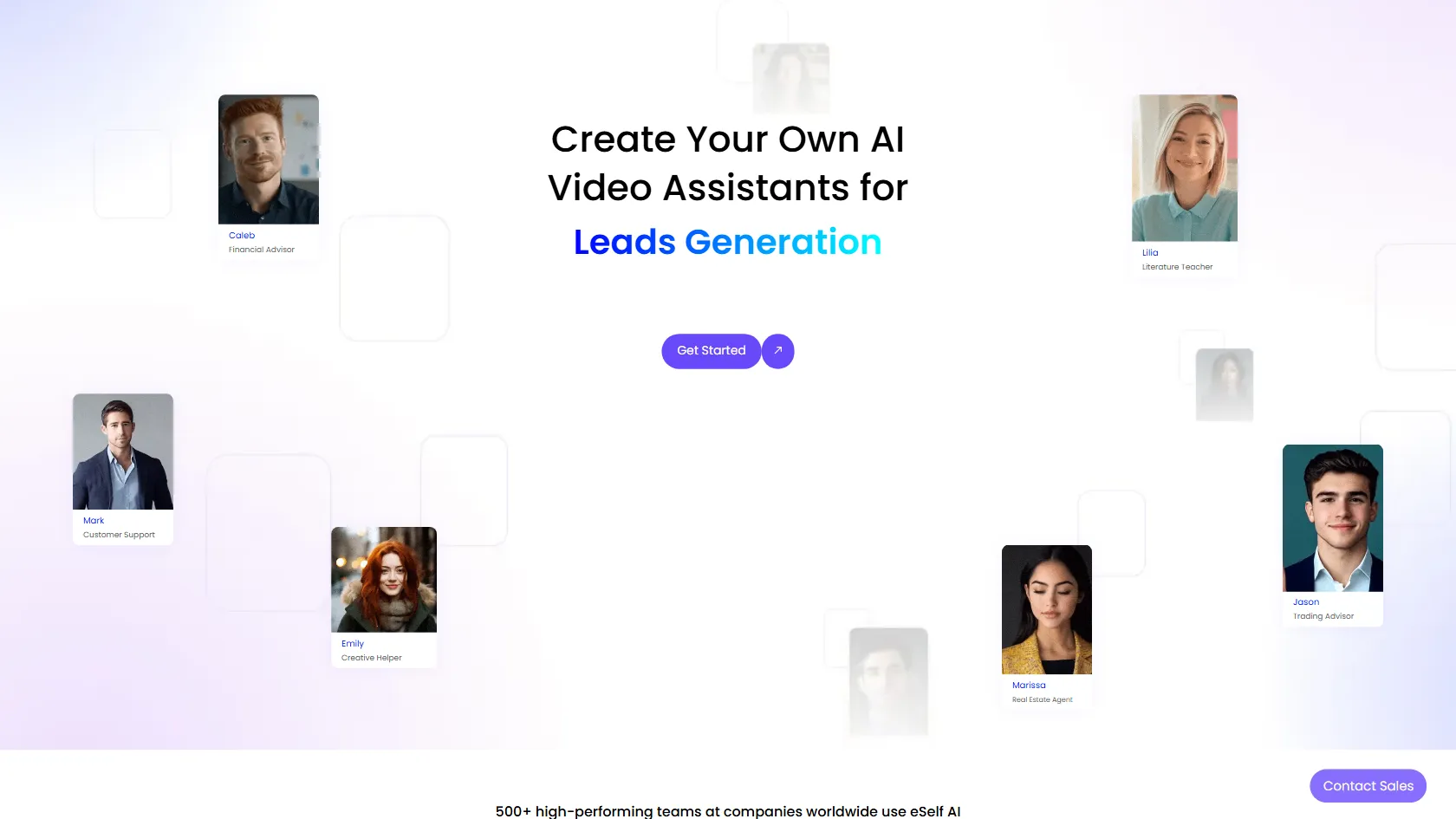 Screenshot or logo of eSelf AI tool