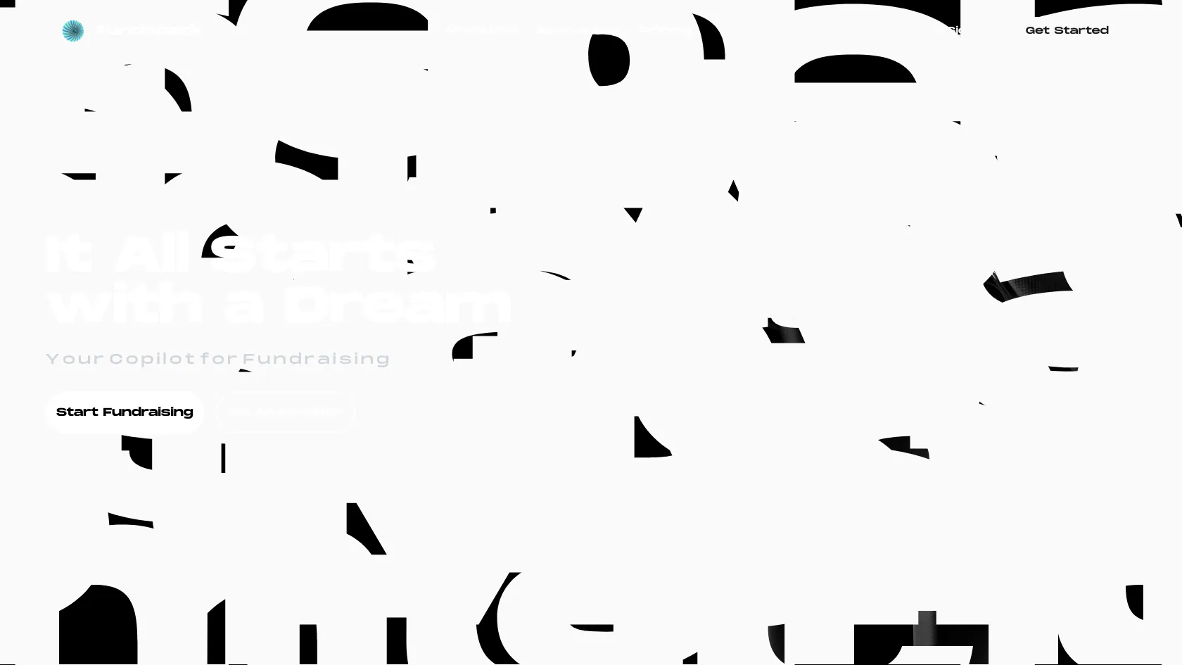 Screenshot or logo of FundSpark tool