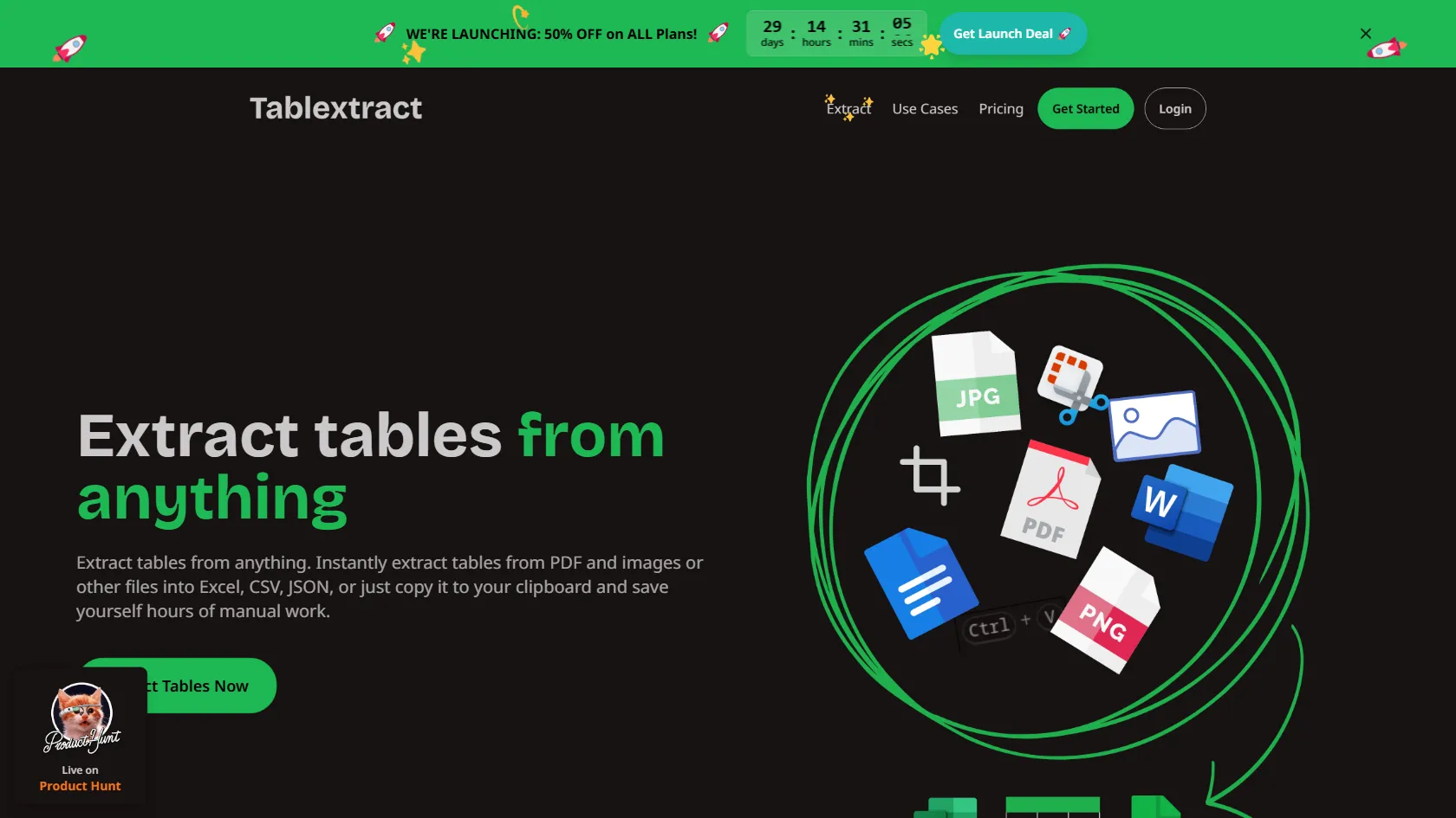 Screenshot or logo of Tablextract tool
