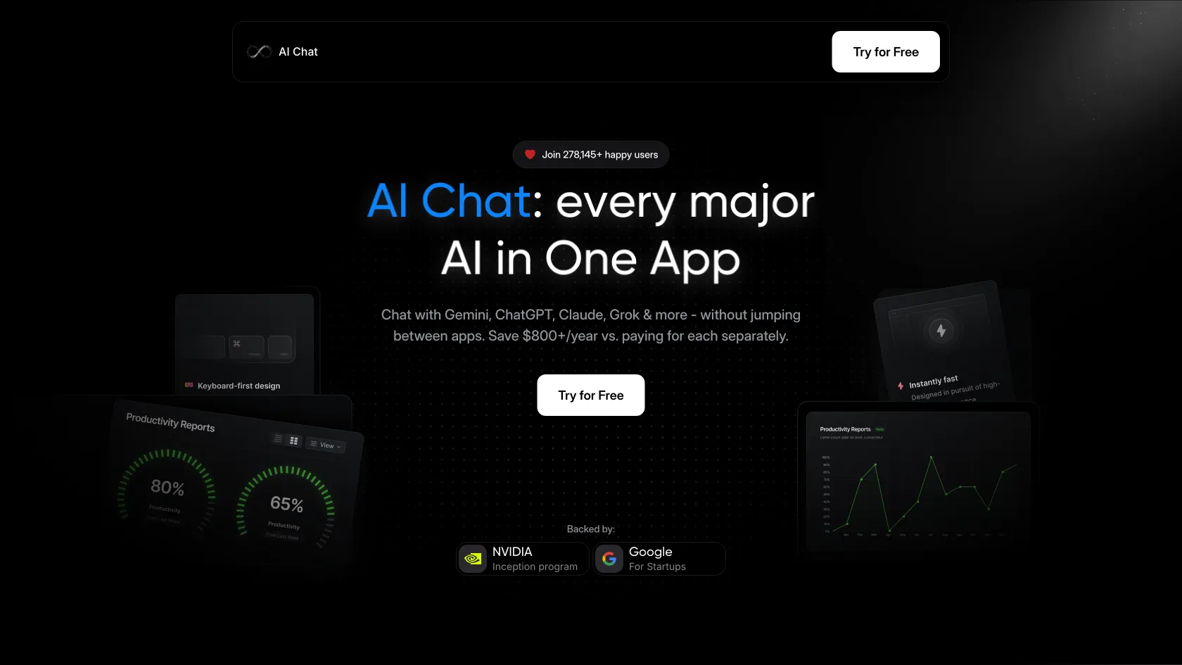 Screenshot or logo of AI Chat tool