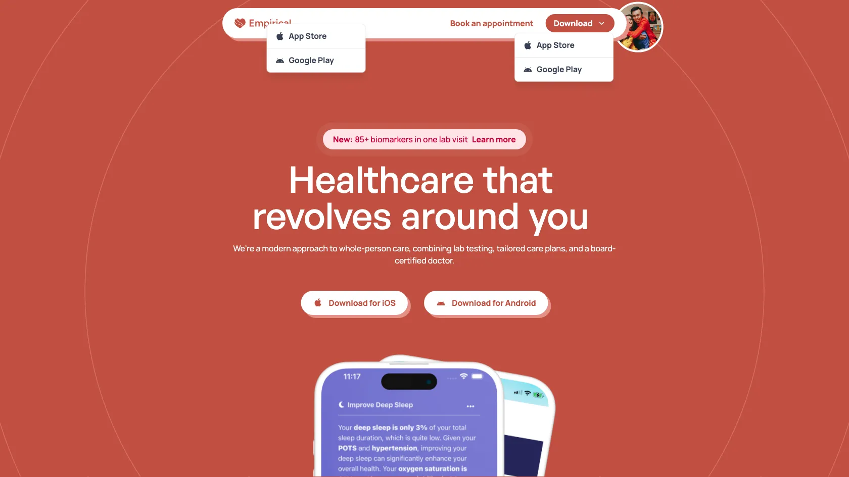 Screenshot or logo of Empirical Health tool