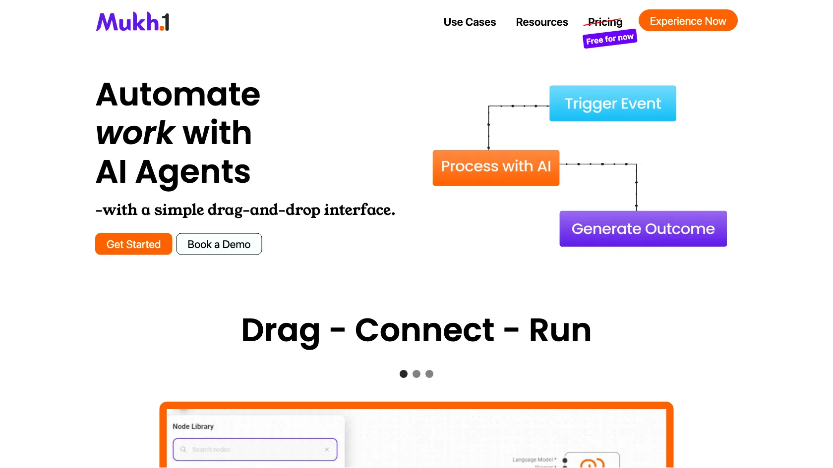 Screenshot or logo of Mukh tool