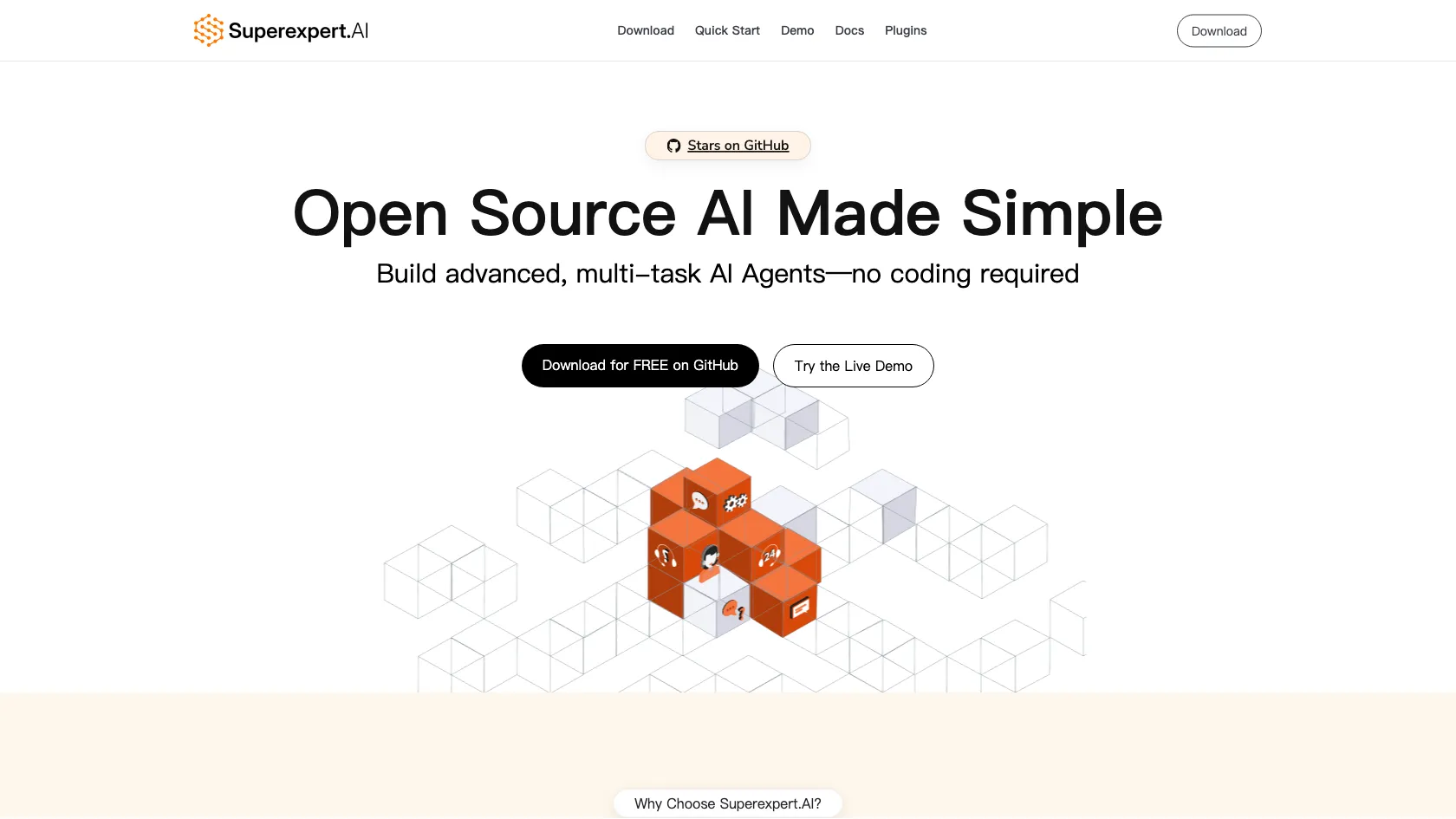 Screenshot or logo of Superexpert.AI tool