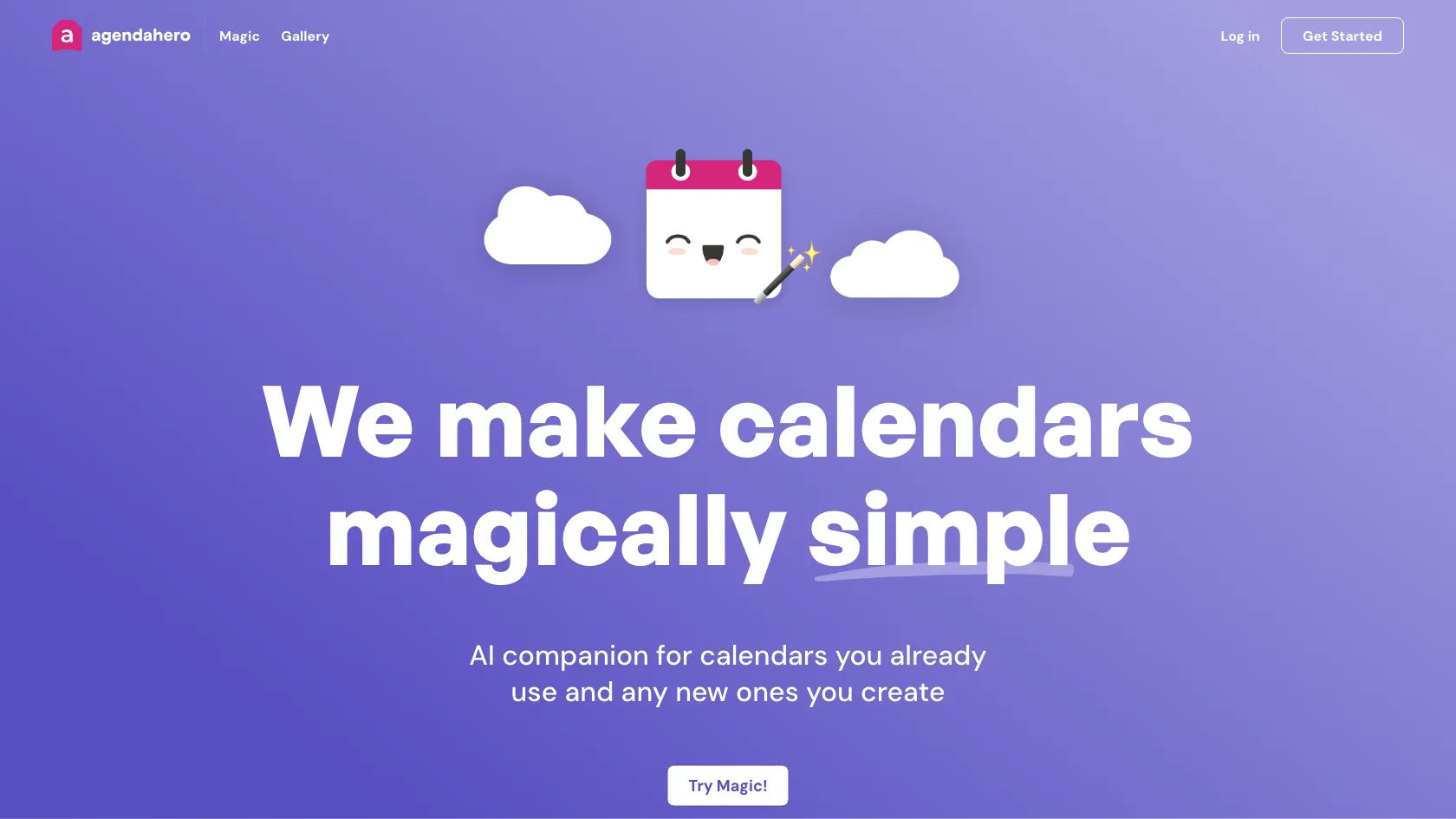Agenda Hero screen shot
